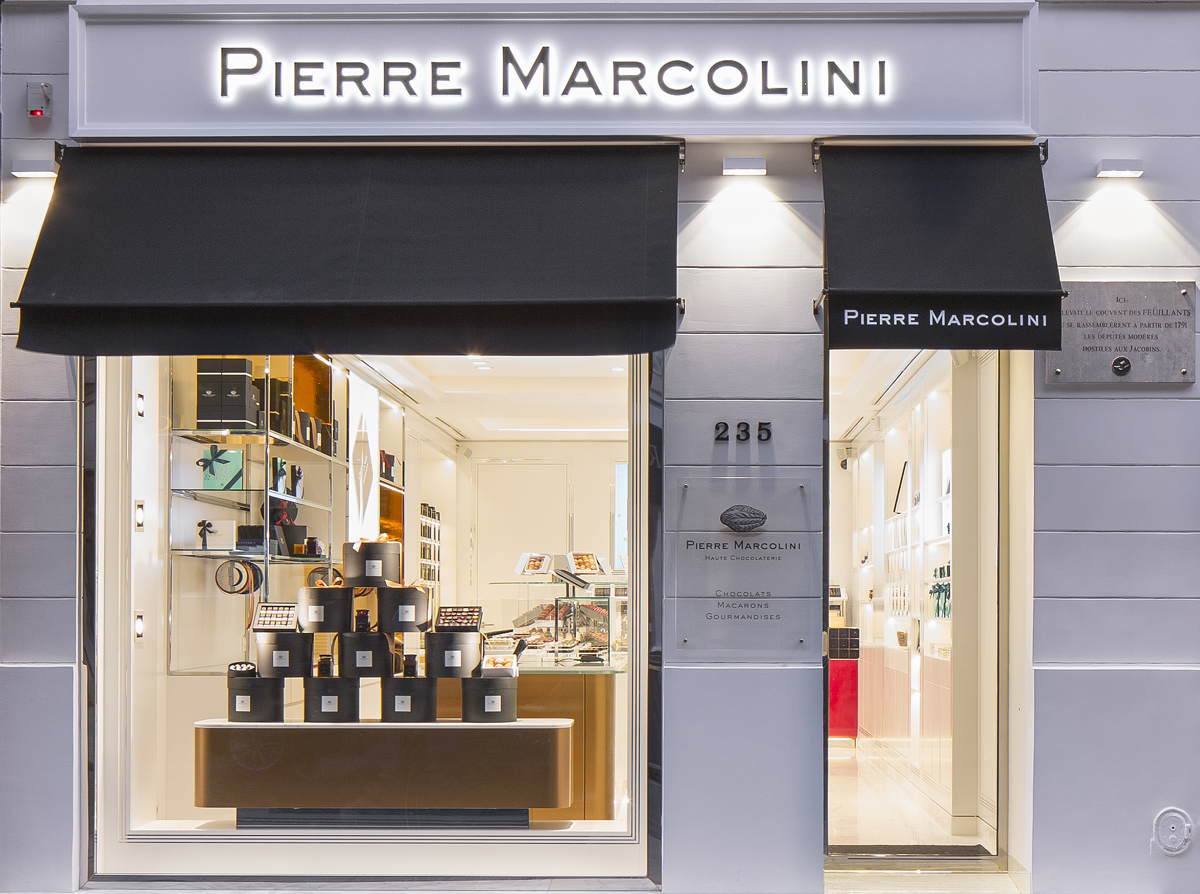 Pierre Marcolini boutique rue Saint-Honoré Paris