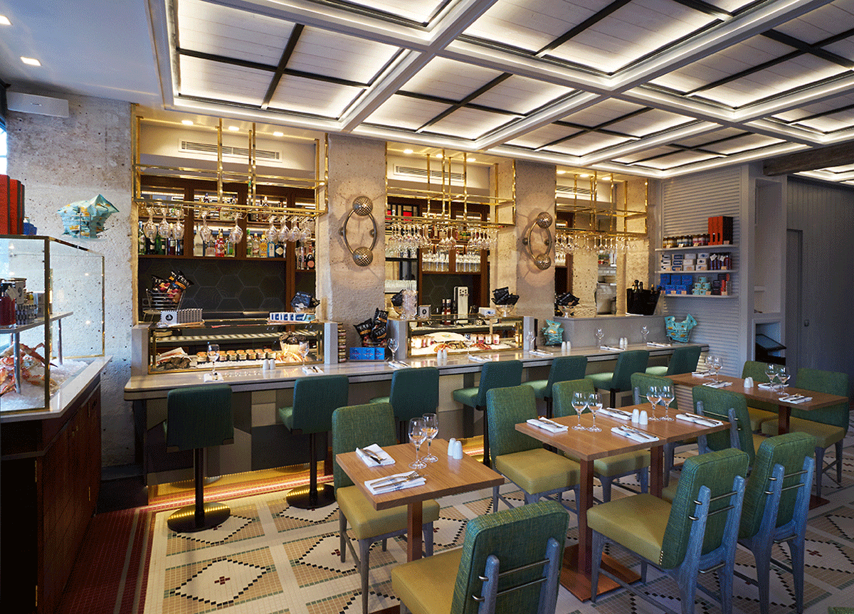 Restaurant Le Crabe Royal Paris
