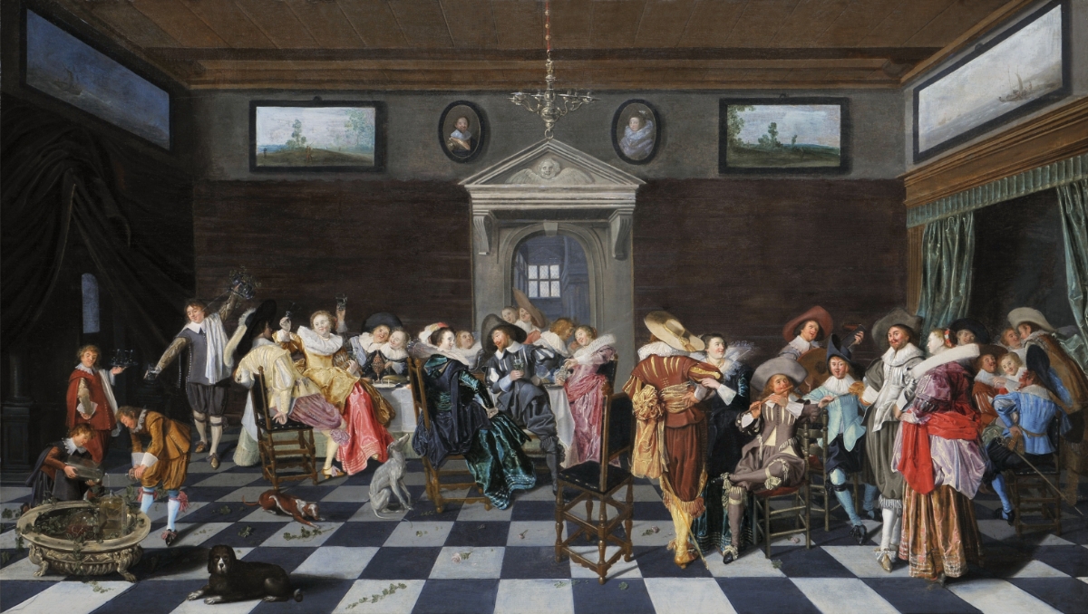 Dirk Hals Merry Company painting 