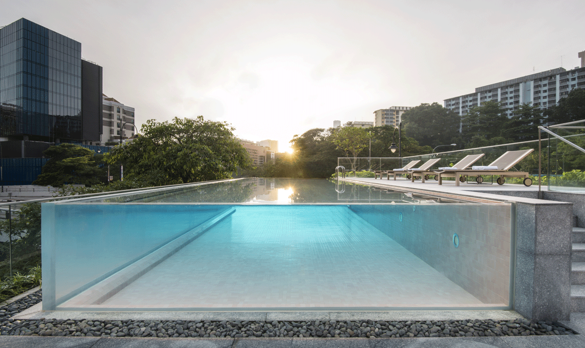 The Warehouse Hotel piscine - Singapour