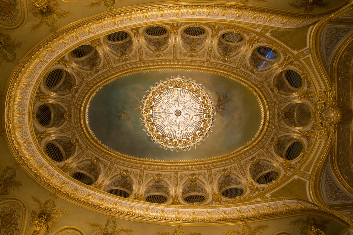 Théâtre Impérial de Fontainebleau plafond