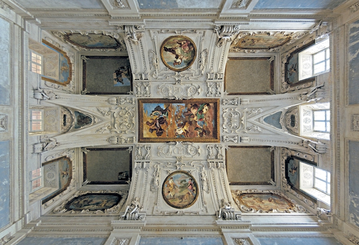 Venaria Reale ceiling room