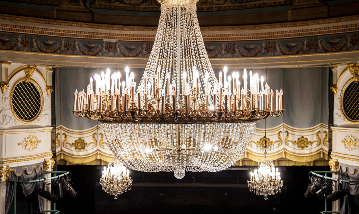Théâtre Montansier in Versailles - chandelier