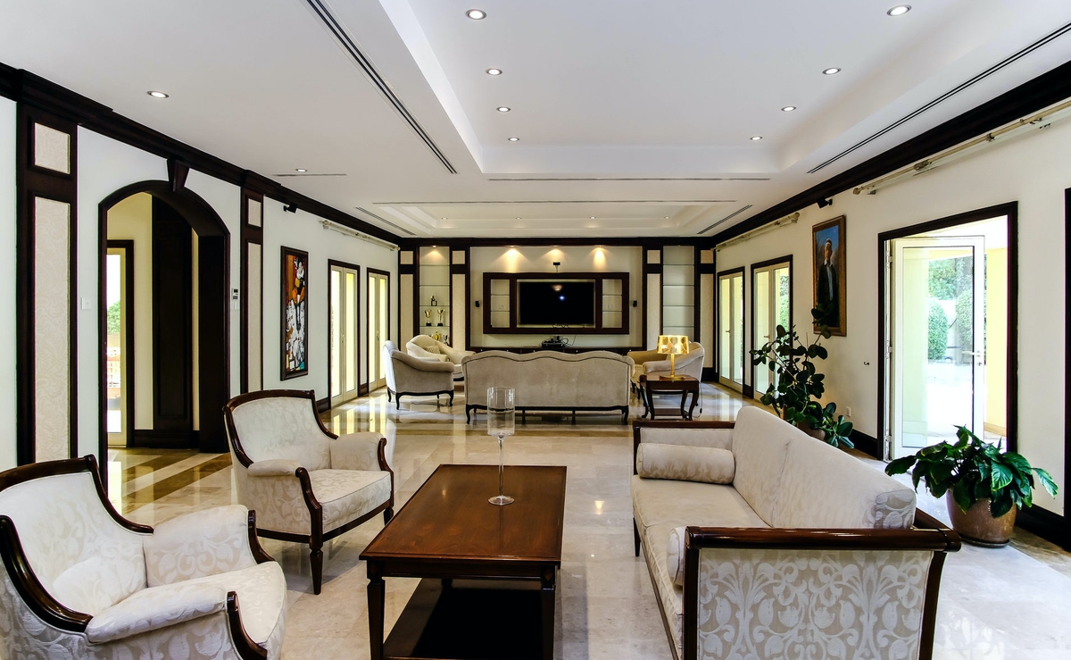 Villa Dubaï salon