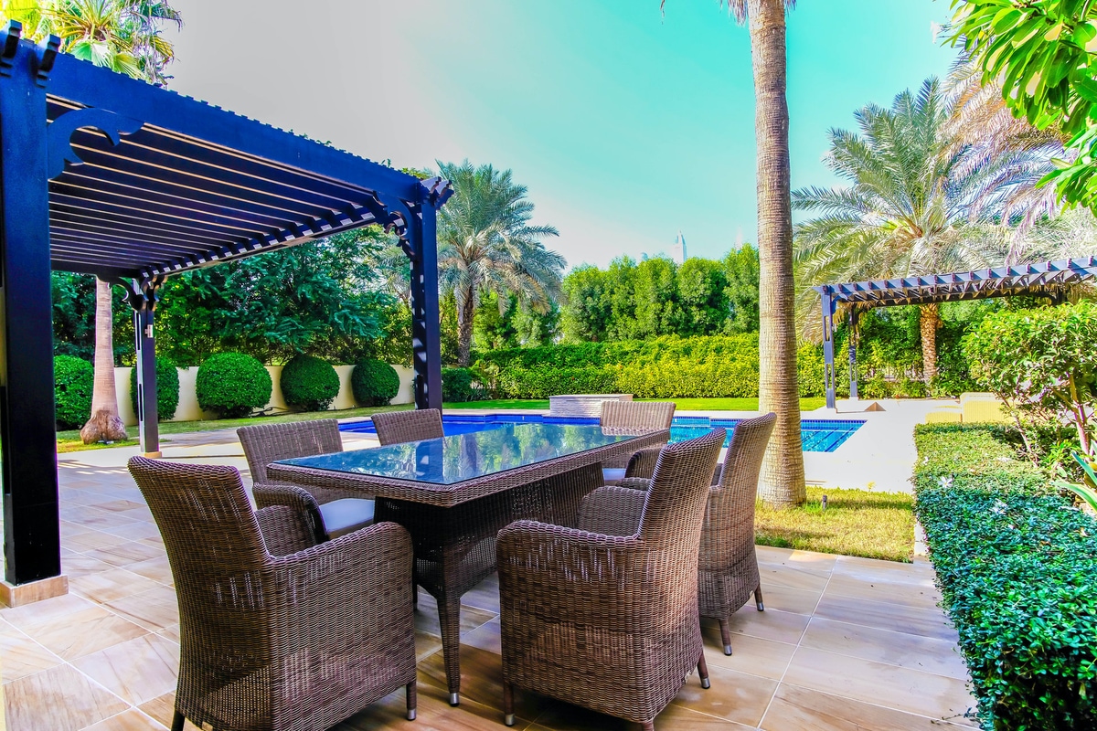 Villa Dubaï terrasse