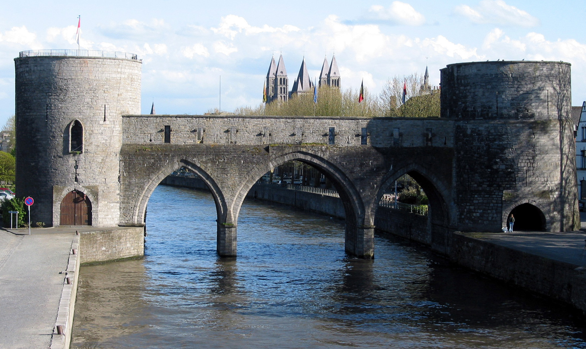 City of Tournai, the Pont des Trous bridge