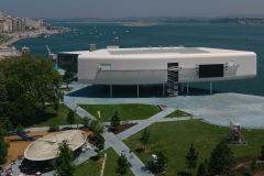 Centro Botin, nouveau palais culturel de Renzo Piano, à Santander, en Espagne