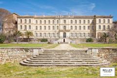 Monument historique : château-abbaye de Cassan, le petit Versailles du Languedoc