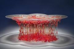 Jellyfish, les centres de table en verre de Daniela Forti