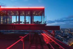 La Villa in the Sky, le restaurant upside down de Bruxelles qui tutoie les étoiles