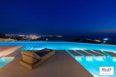3 villas de bord de mer, sur l'île de Mykonos, en Grèce