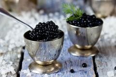 Coupes de caviar