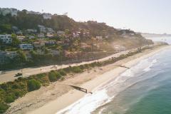 Une plage en Californie