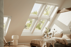 Intérieur isolé avec un VELUX