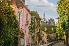 L'une des rues les plus chères de Paris, à Montmartre.
