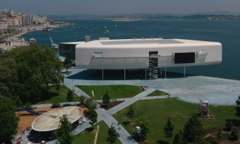 Centro Botin, nouveau palais culturel de Renzo Piano, à Santander, en Espagne