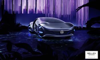 Mercedes-Benz Vision AVTR, la sensation du CES, à Las Vegas