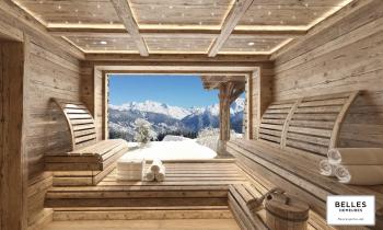 Escapade à la neige : 3 chalets cosy face au Mont-Blanc