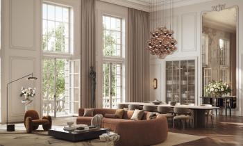 Un appartement de luxe rénové par un architecte d'intérieur