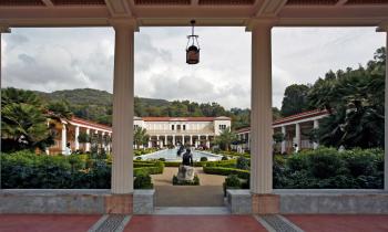 Jardin de la villa de style italien 