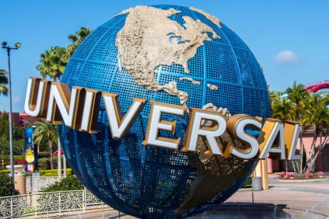 Orlando Universal Park globe