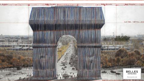 Arc de Triomphe Wrapped, l'exposition ultime de Christo