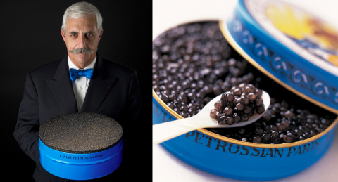 Petrossian lance un brunch d'été 100 % caviar