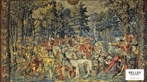 Les Chasses de Maximilien font tapisserie au musée du Louvre