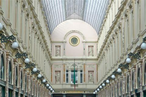 Galeries Royales Saint-Hubert, le spot du shopping chic, à Bruxelles