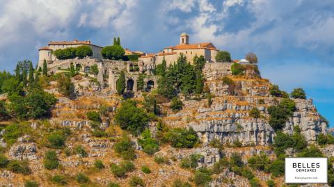 Parmi les plus beaux villages de France : Gourdon, nid d'aigle de la Côte d'Azur
