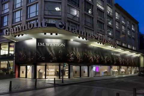 J.M. Weston : ouverture d'une boutique éphémère sur les Champs Elysées