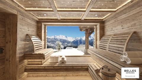Escapade à la neige : 3 chalets cosy face au Mont-Blanc