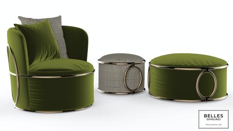 Une nouvelle ligne de meubles sophistiqués et à l'élégance solennelle pour Trussardi Casa