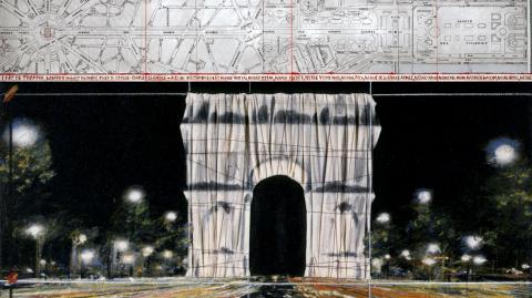 <em>Modifier Article</em> Arc de Triomphe Wrapped, l'exposition ultime de Christo