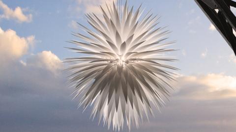 <em>Modifier Article</em> Jeremy Cole, les sculptures lumineuses aux formes de fleurs