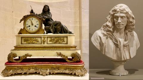 Exposition Molière Versailles bustes