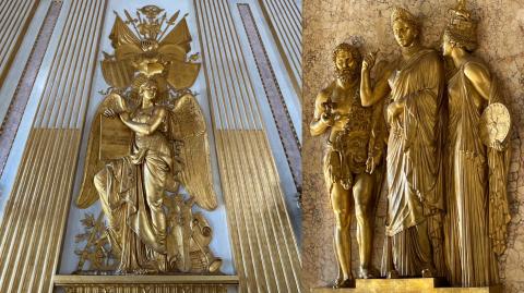 Palais Royal Caserte statues