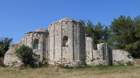 Village de Lussan ruines