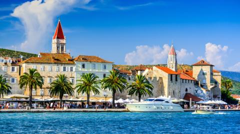 Croatie Split Trogir marché