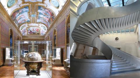 Bibliothèque Nationale de France Richelieu dôme et escalier