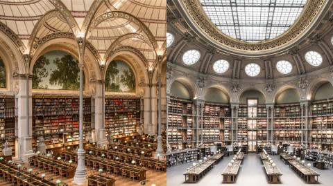Bibliothèque Nationale de France Richelieu salles