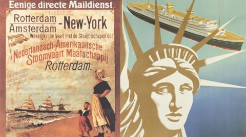 Navire Rotterdam VII posters