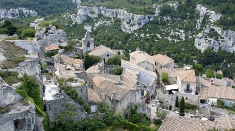 Les Baux-de-Provence village