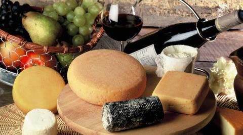 Saumur plateau de fromages