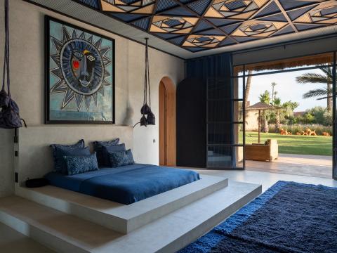 chambre villa marrakech