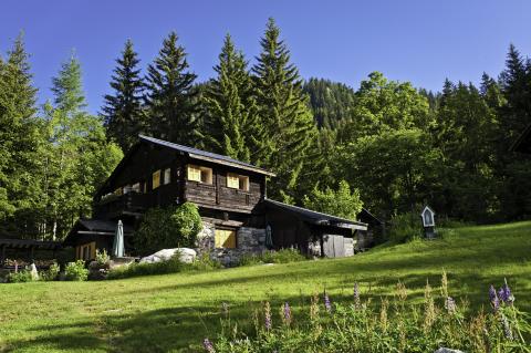 Chalet dans les Alpes. Source : Getty Images
