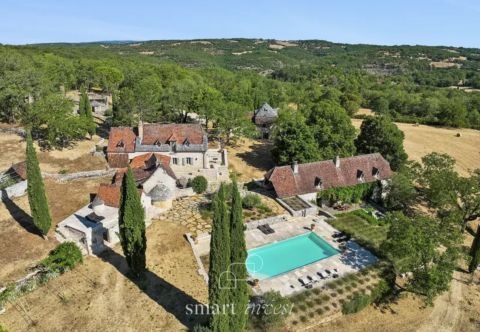 Hameau privé de luxe à vendre à Carjac