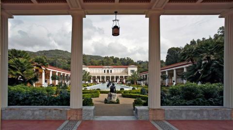 Jardin de la villa de style italien 