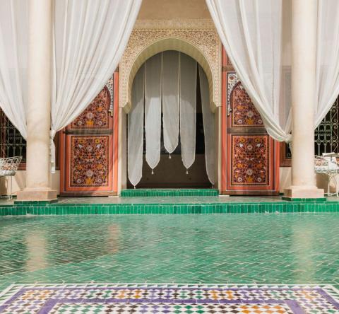 La Médina figure parmi les quartiers les plus prisés pour les villas de luxe à Marrakesh. © Getty 
