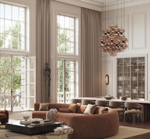 Un appartement de luxe rénové par un architecte d'intérieur